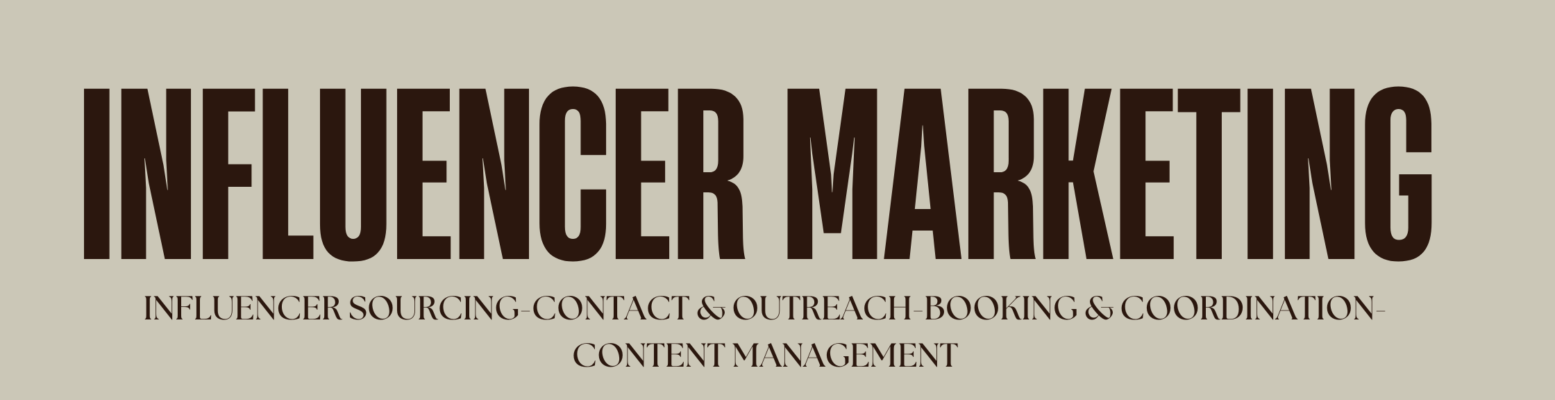 Influencer marketing services by It's Marketing Manchester including influencer sourcing, outreach, campaign management, content management, brand partnerships and creator coordination for businesses.